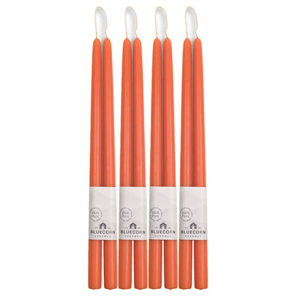 Hand-Dipped Beeswax Taper Candles - Bulk 4-Pair Bundle