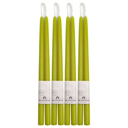 Hand-Dipped Beeswax Taper Candles - Bulk 4-Pair Bundle