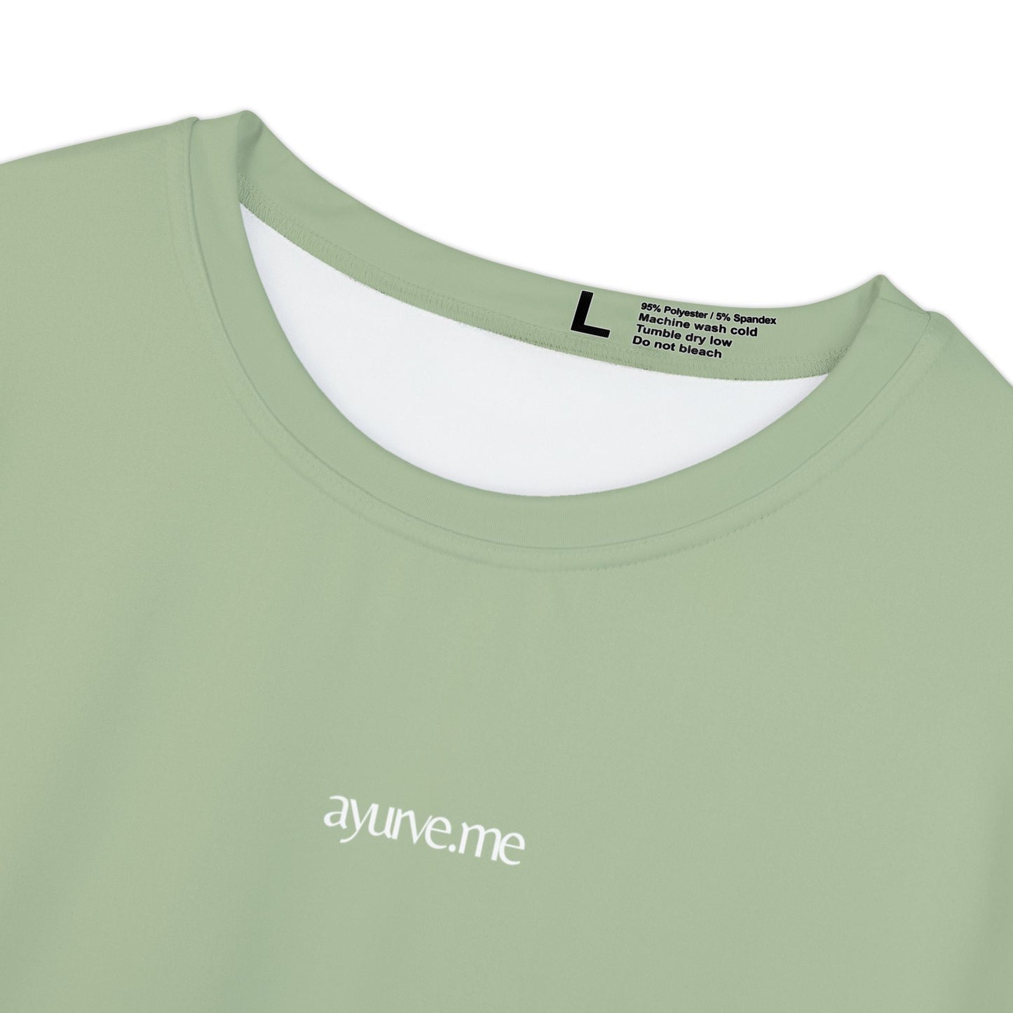Mindful Moment Tee | Soft Focus & Calm Vitality - Sage Green