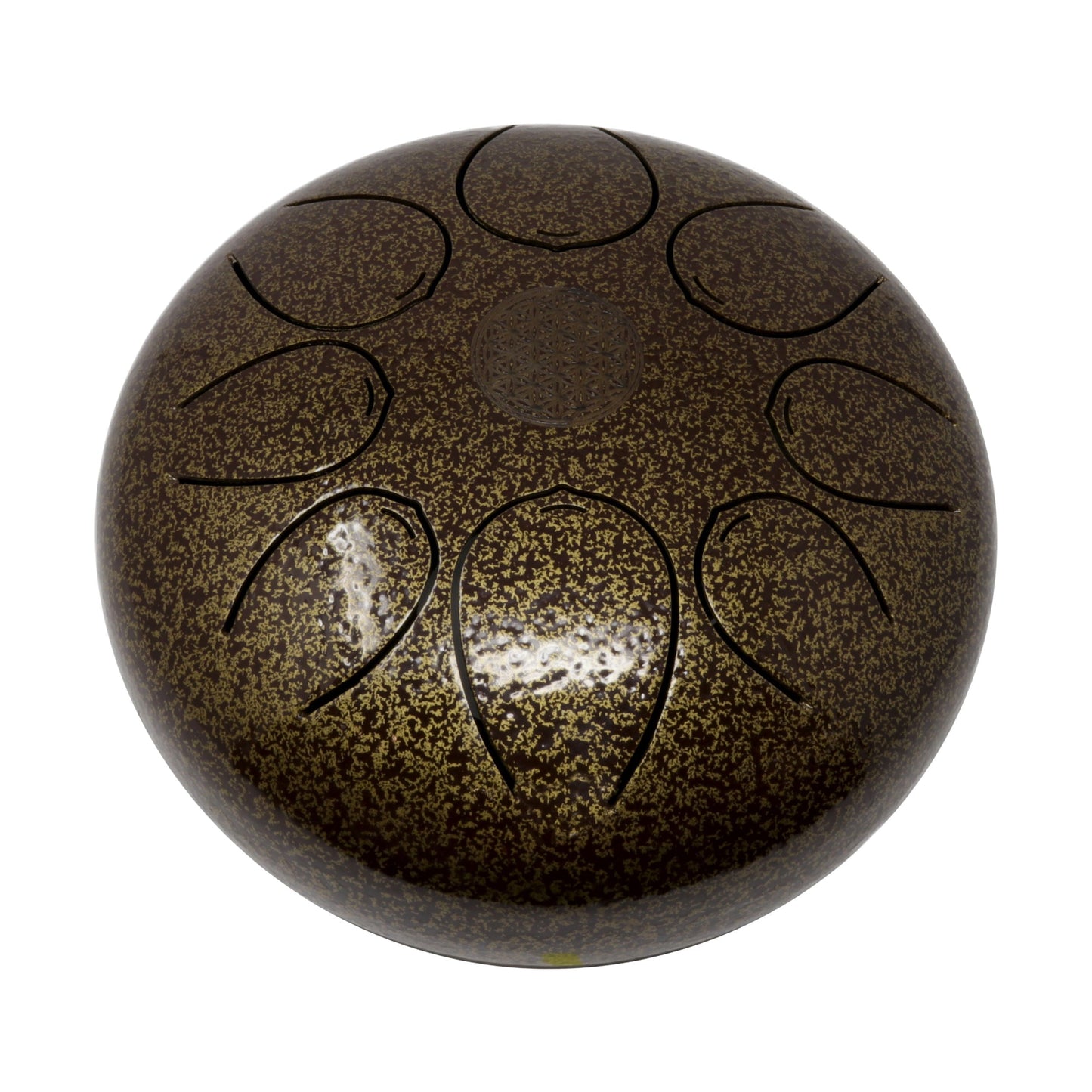 20cm Pentatonic Steel Singing Drum -Brown