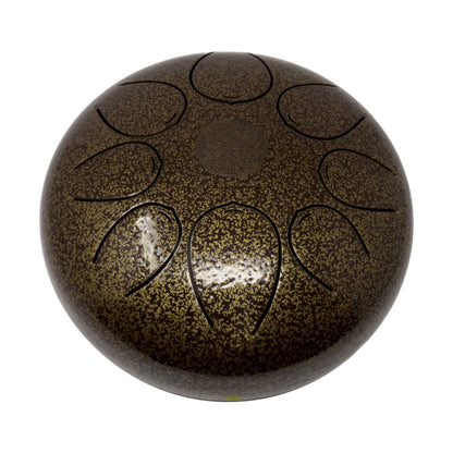 20cm Pentatonic Steel Singing Drum -Brown