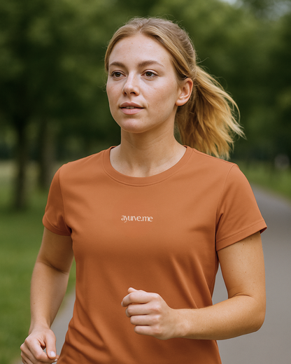 Mindful Moment Tee | Grounded Energy & Effortless Style - Terracota