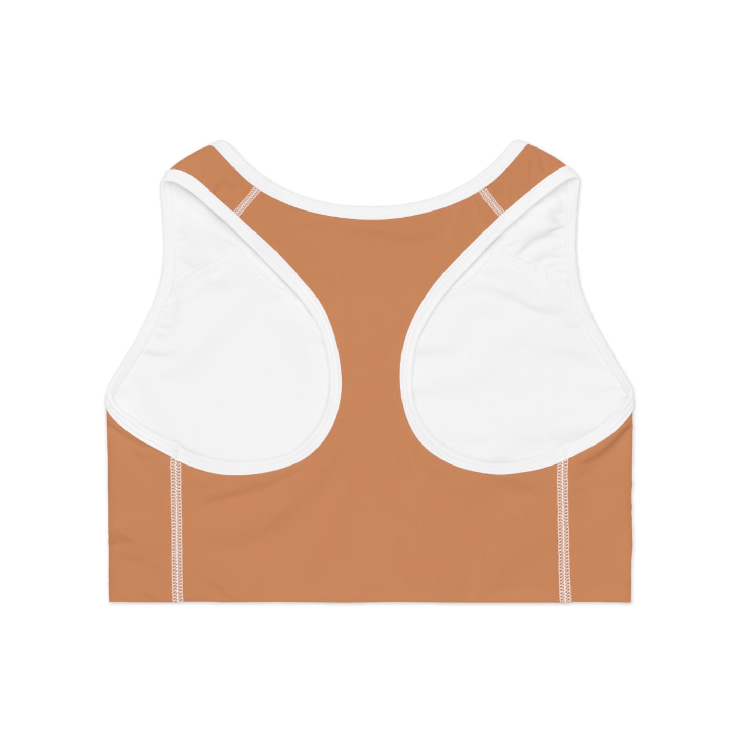 Yoga Sports Bra | Breathable & Supportive Ayurvedic Activewear - Terracota