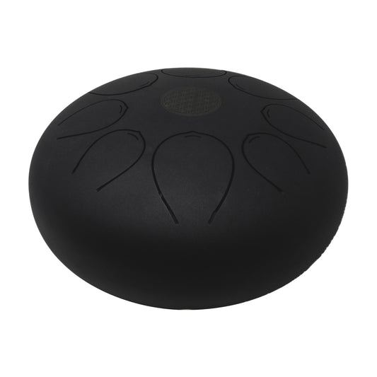 25cm Pentatonic Steel Singing Drum -Black Matte