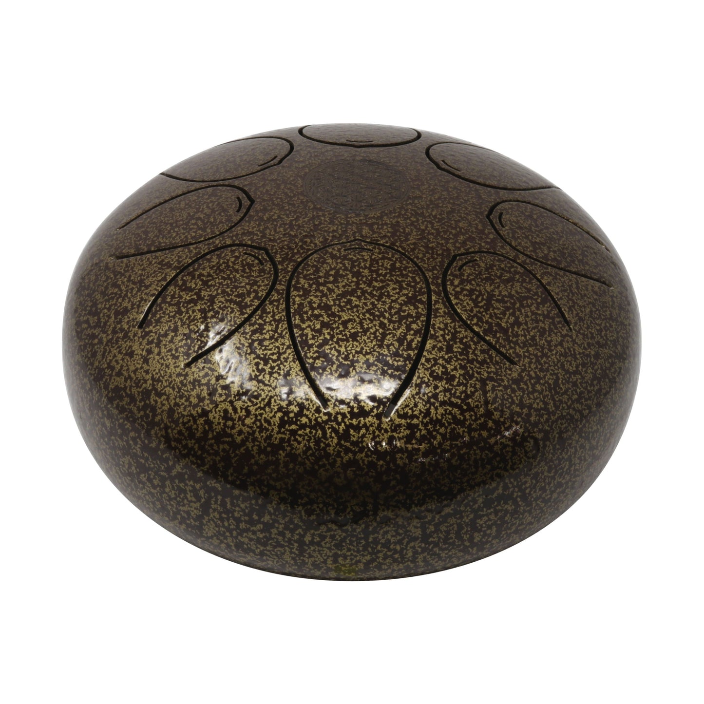 20cm Pentatonic Steel Singing Drum -Brown