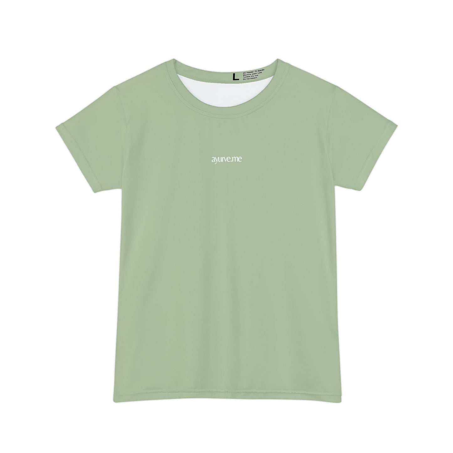Mindful Moment Tee | Soft Focus & Calm Vitality - Sage Green