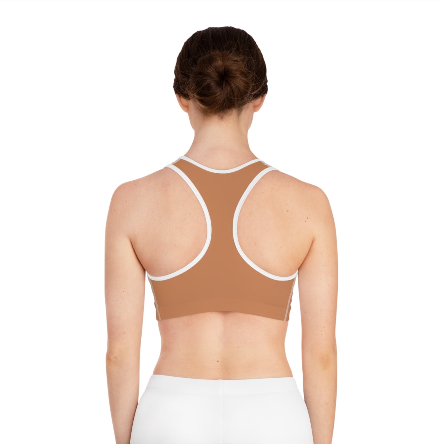 Yoga Sports Bra | Breathable & Supportive Ayurvedic Activewear - Terracota