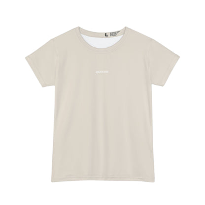 Mindful Moment Tee | Lightweight Neutral Shirt for Women - Sand Beige
