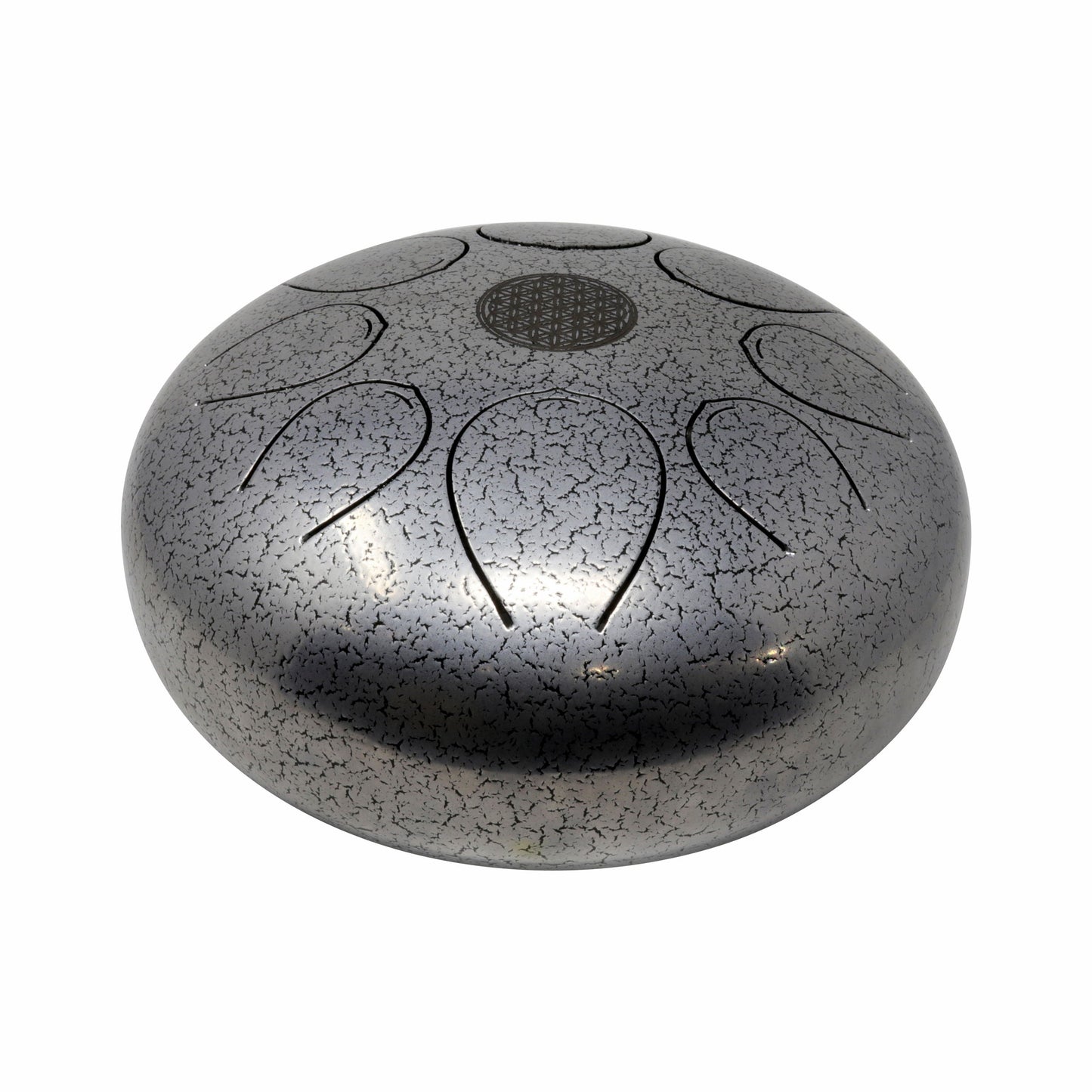 25cm Pentatonic Steel Singing Drum -Silver