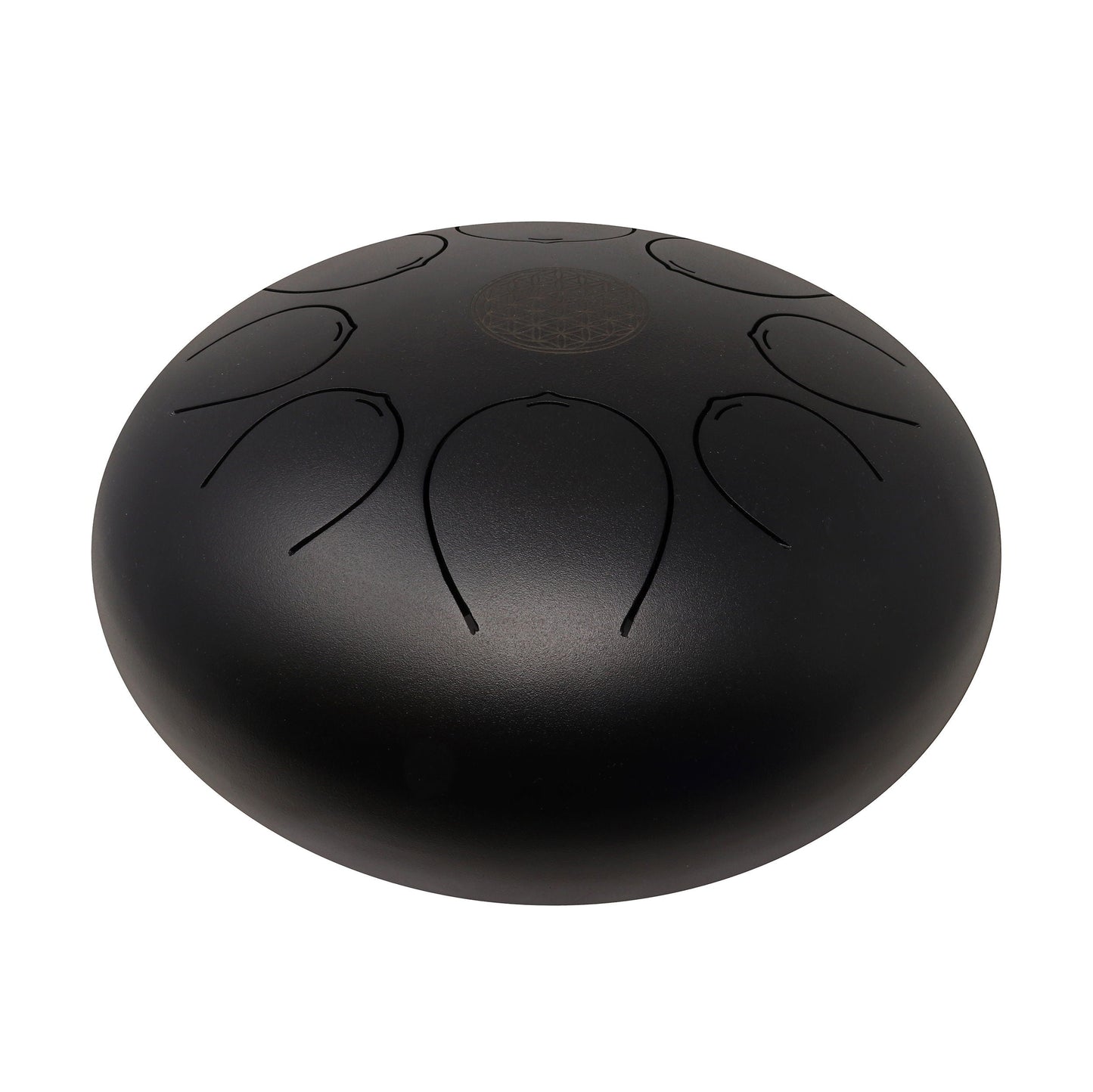 30cm Pentatonic Steel Singing Drum - Black