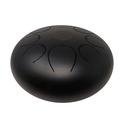 30cm Pentatonic Steel Singing Drum - Black