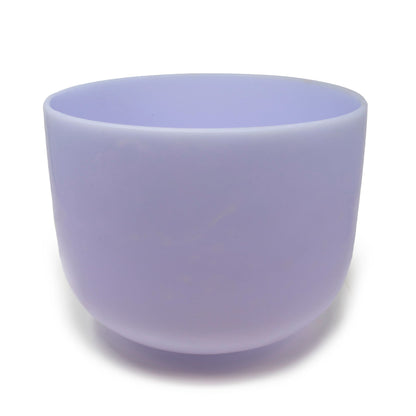 10" Gem Infused Quartz Singing Bowl Note B Amethyst