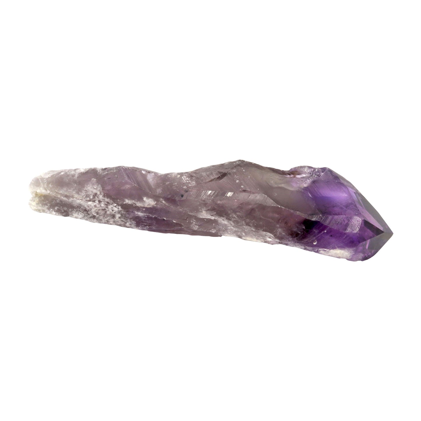 Bahia Amethyst Crystal Point with Phantom Inclusions