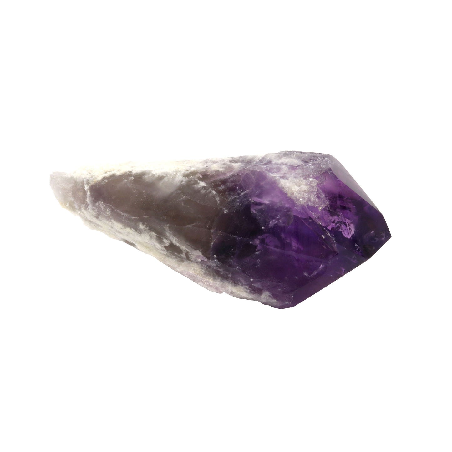Bahia Amethyst Crystal Point with Phantom Inclusions