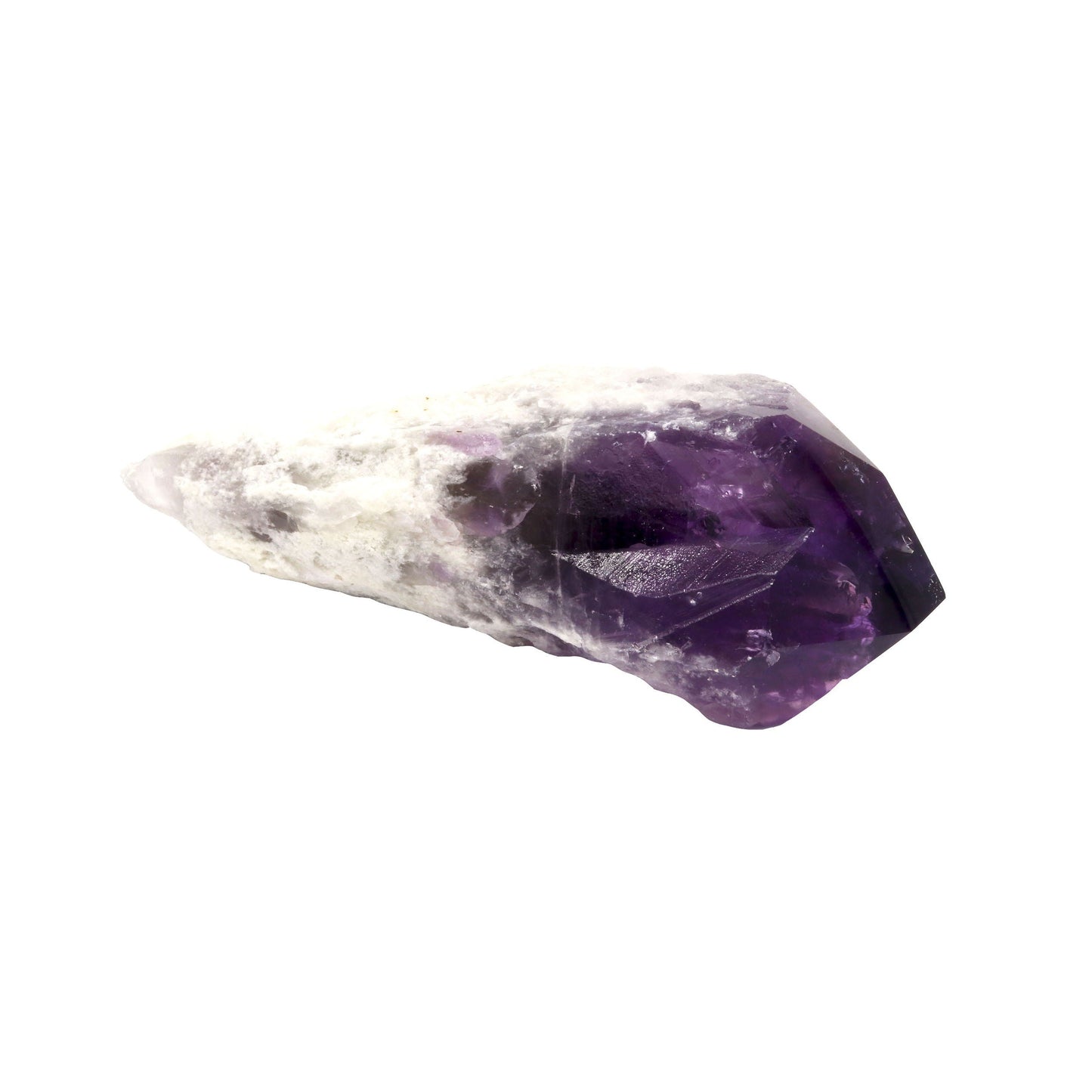 Bahia Amethyst Crystal Point with Phantom Inclusions