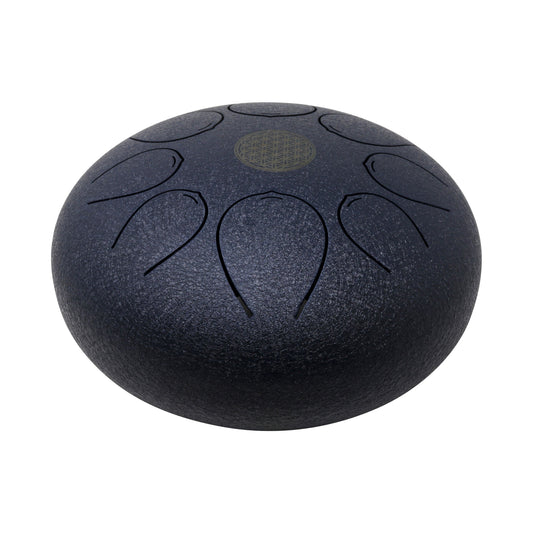 25cm Pentatonic Steel Singing Drum - Metal Dark Blue
