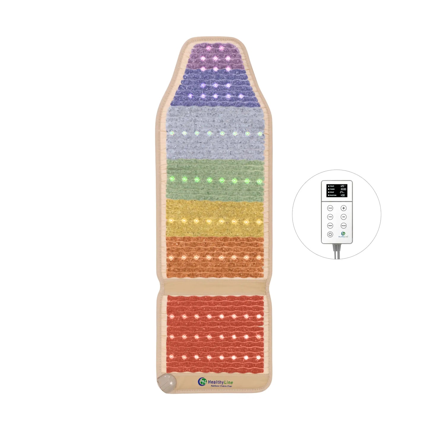 Rainbow Chakra Series | PEMF Far Infrared Heating Mats