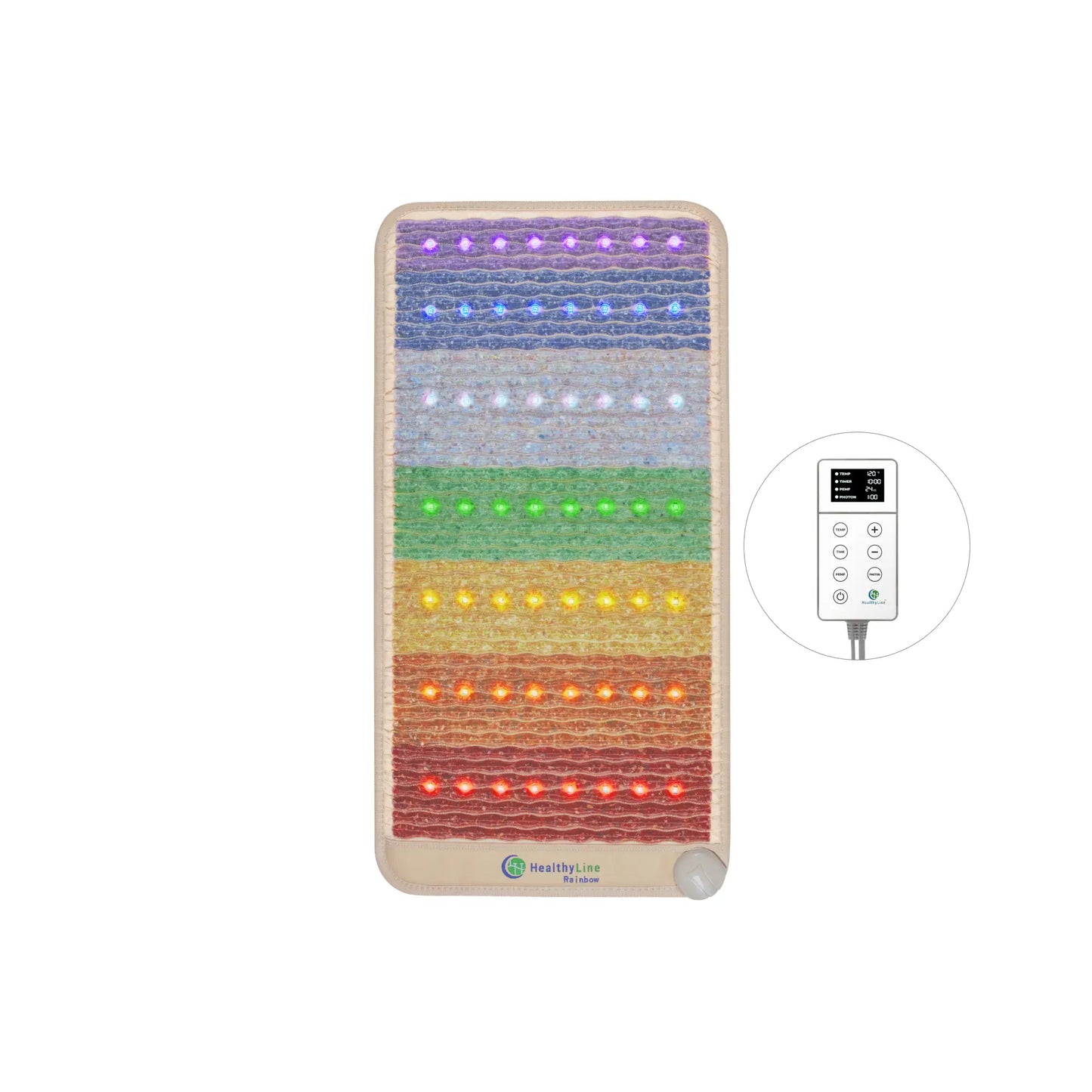Rainbow Chakra Series | PEMF Far Infrared Heating Mats
