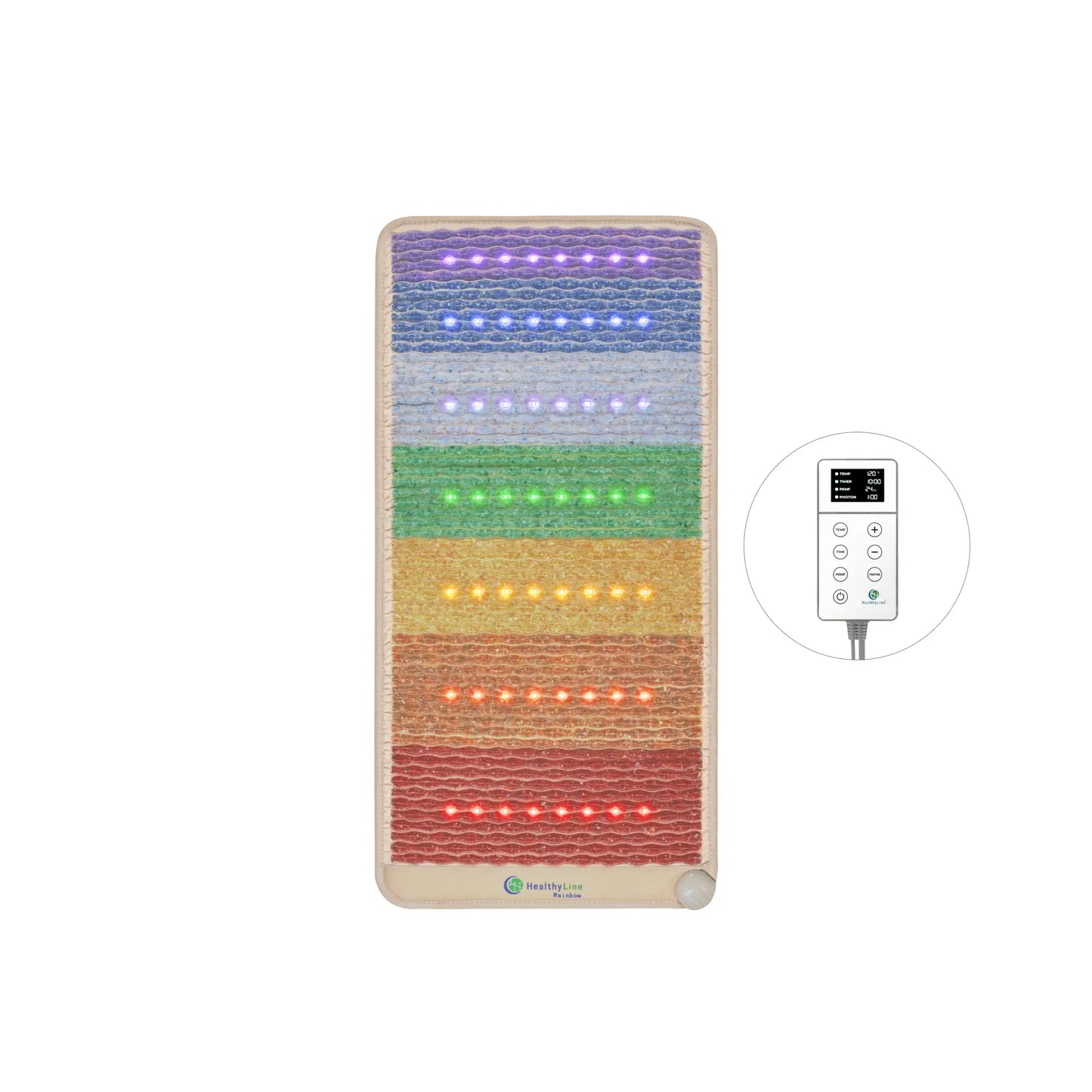 Rainbow Chakra Series | PEMF Far Infrared Heating Mats