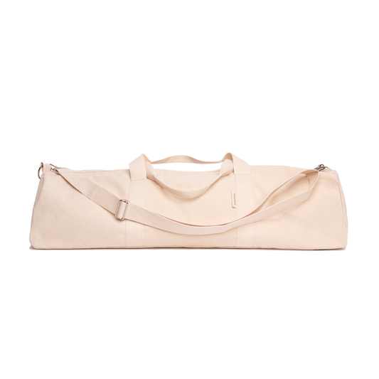 Canvas Yoga Bag in Natural