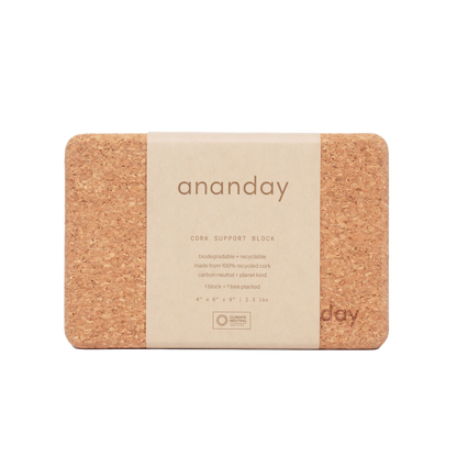 Cork Yoga Block