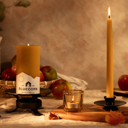 Pure Beeswax Pillar Candles
