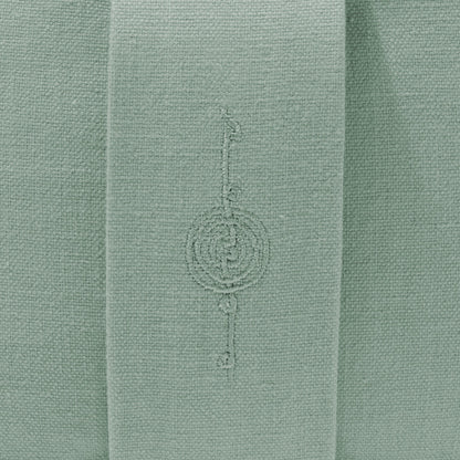 Organic Meditation Cushion Set - seafoam