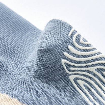 Critter Crew- Organic- 4 Pairs of Stay-On Baby & Toddler Non-Slip Socks