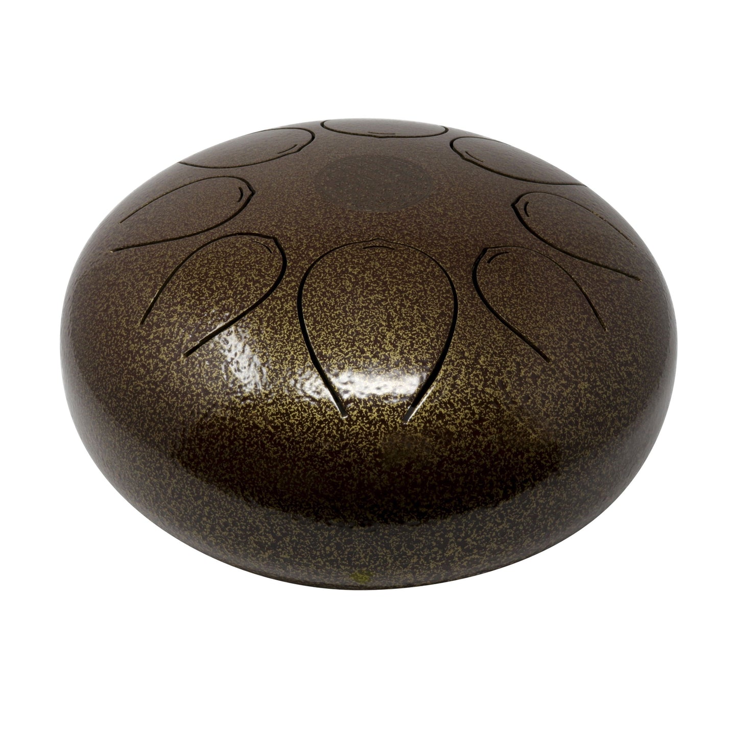 25cm Pentatonic Steel Singing Drum -Brown