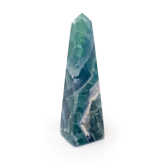 Rainbow Fluorite Obelisk