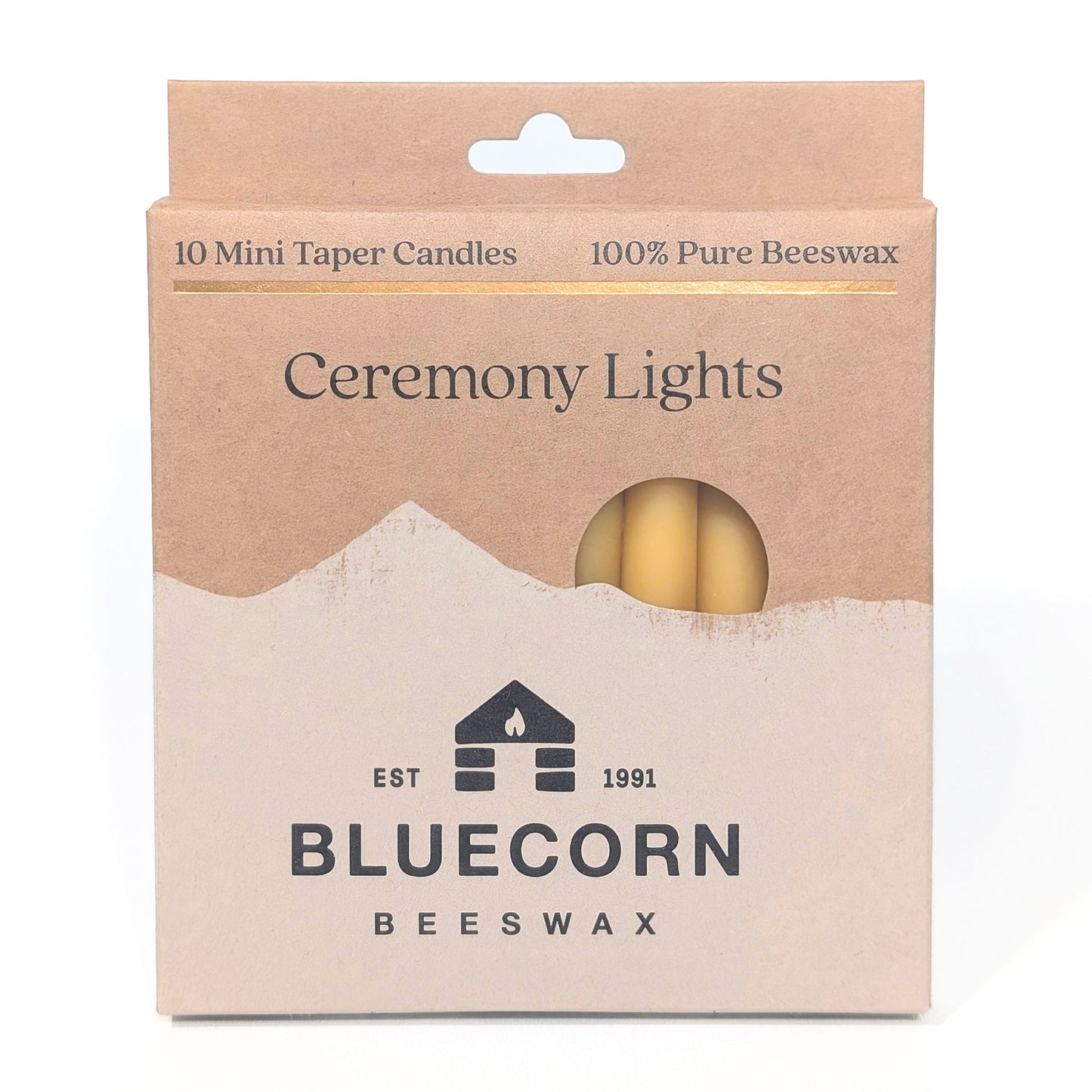 Pure Beeswax - Ceremony & Vigil Mini Taper Candles