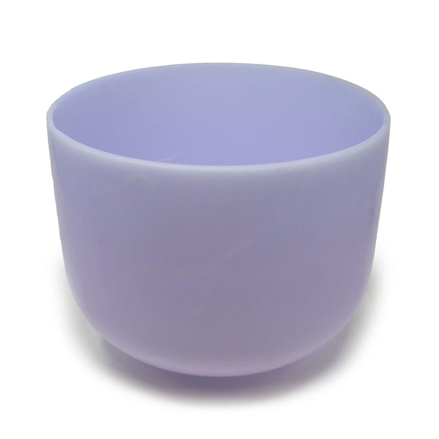 10" Gem Infused Quartz Singing Bowl Note A Perfect Pitch - Amethyst