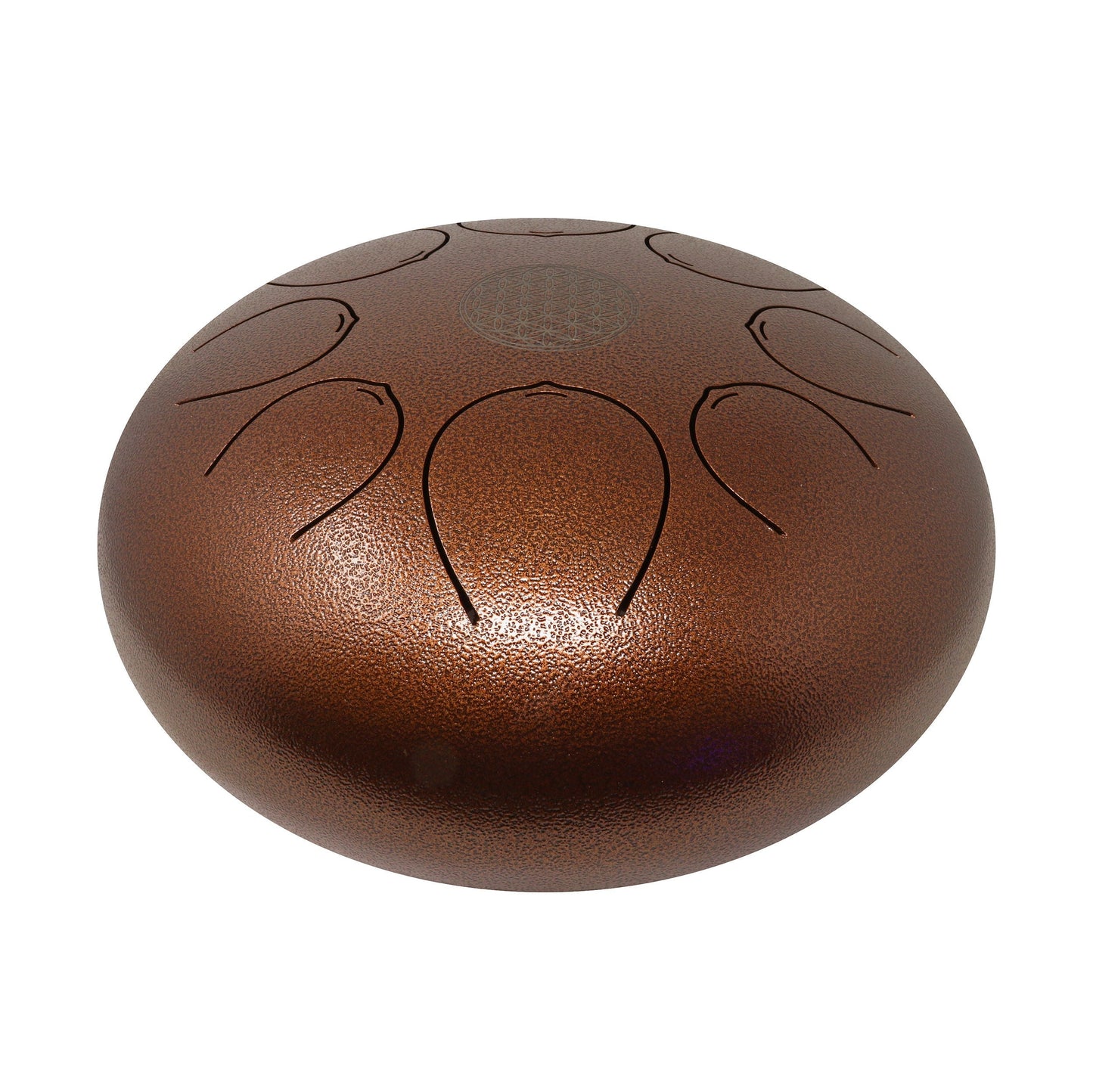 20cm Pentatonic Steel Singing Drum - Metal Red