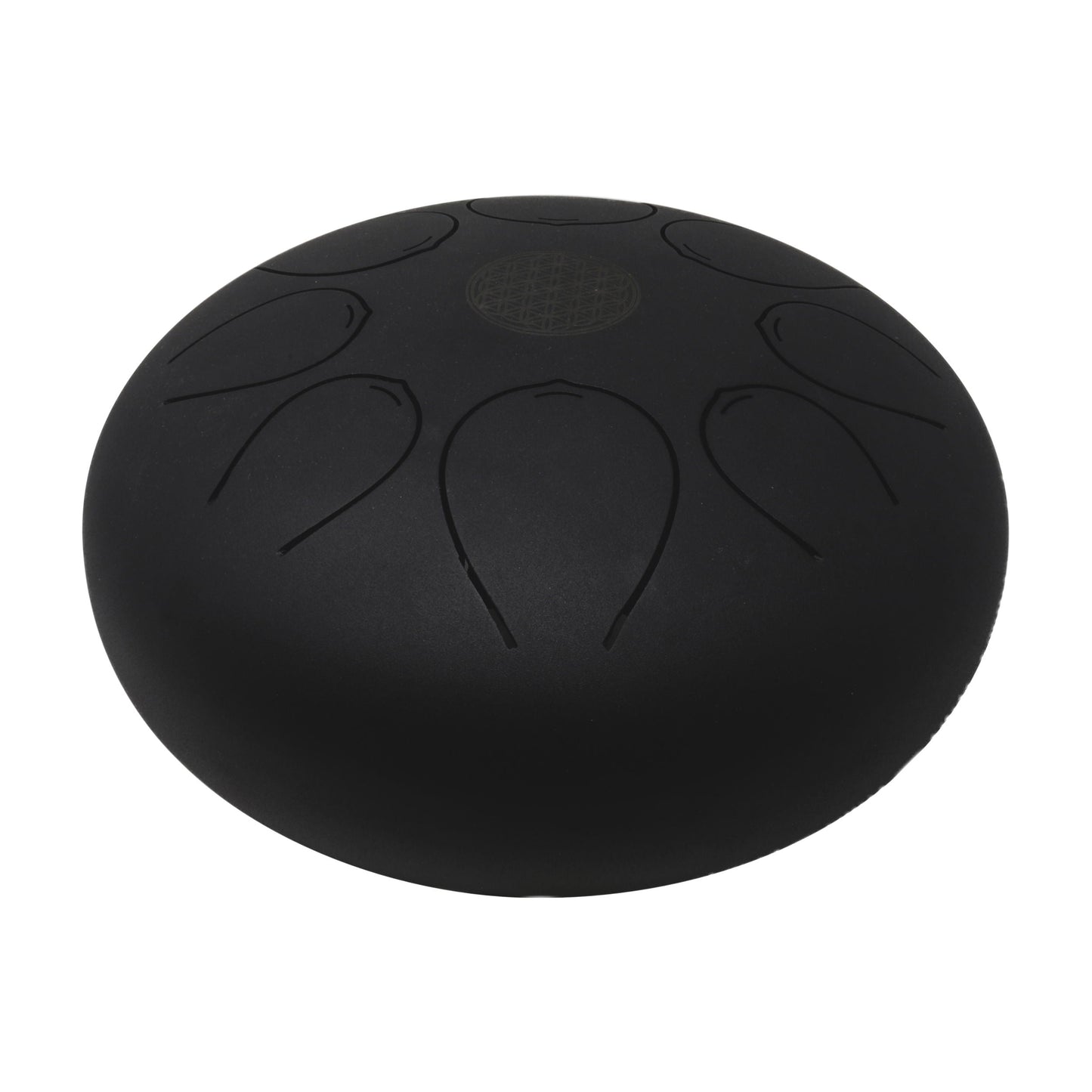 20cm Pentatonic Steel Singing Drum - Black