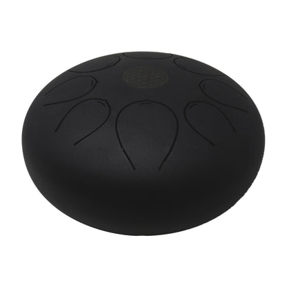 20cm Pentatonic Steel Singing Drum - Black
