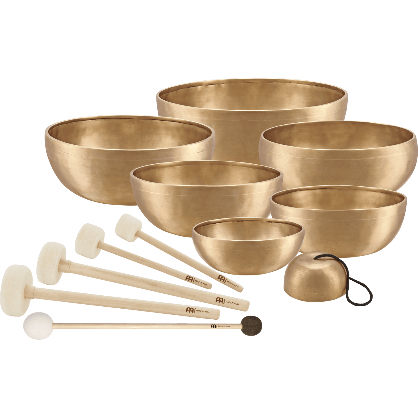 Chakra Metal Singing Bowl Set - 7 Handmade Sound Healing Bowls