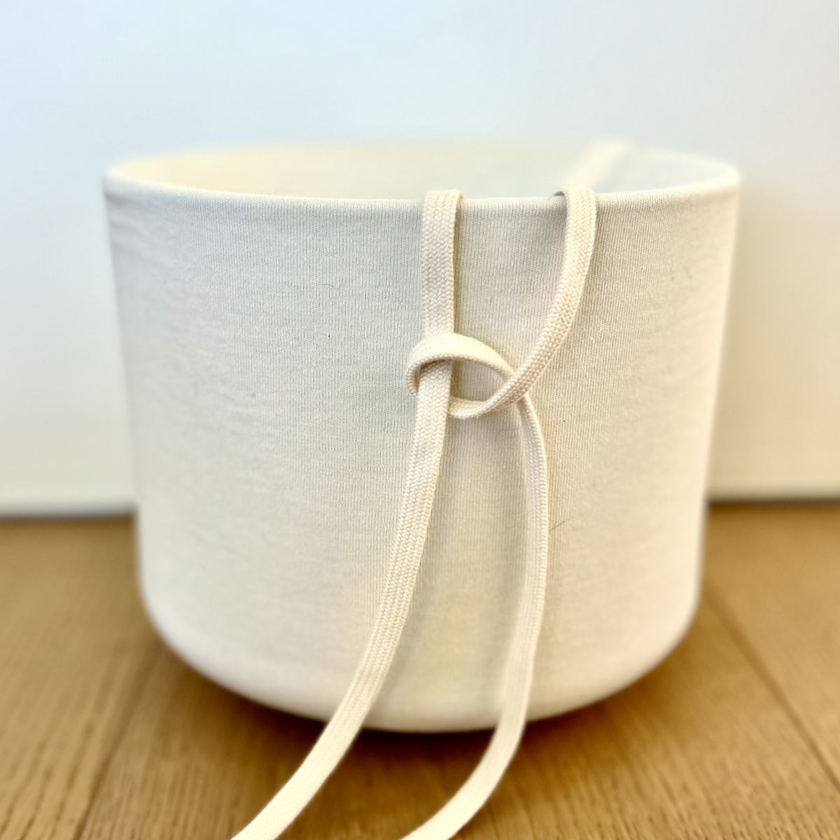 Silk Touch Harmonic Skin for gemstone singing bowls size 8-9 inch in organic Silk Touch cotton