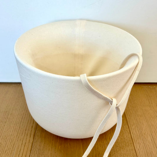 Silk Touch Harmonic Skin for gemstone sound bowls size 10-11 inch in organic Silk Touch cotton