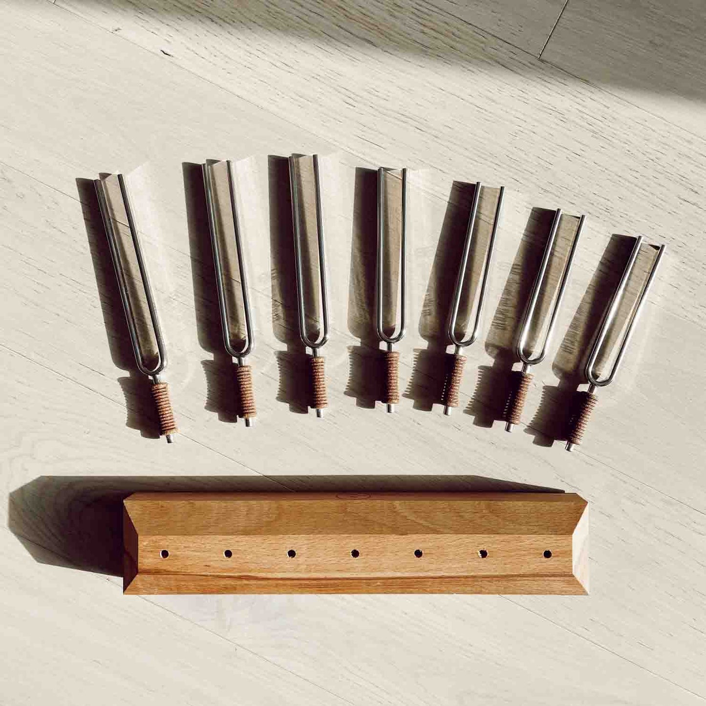 7 Chakra Healing Tuning Fork Set